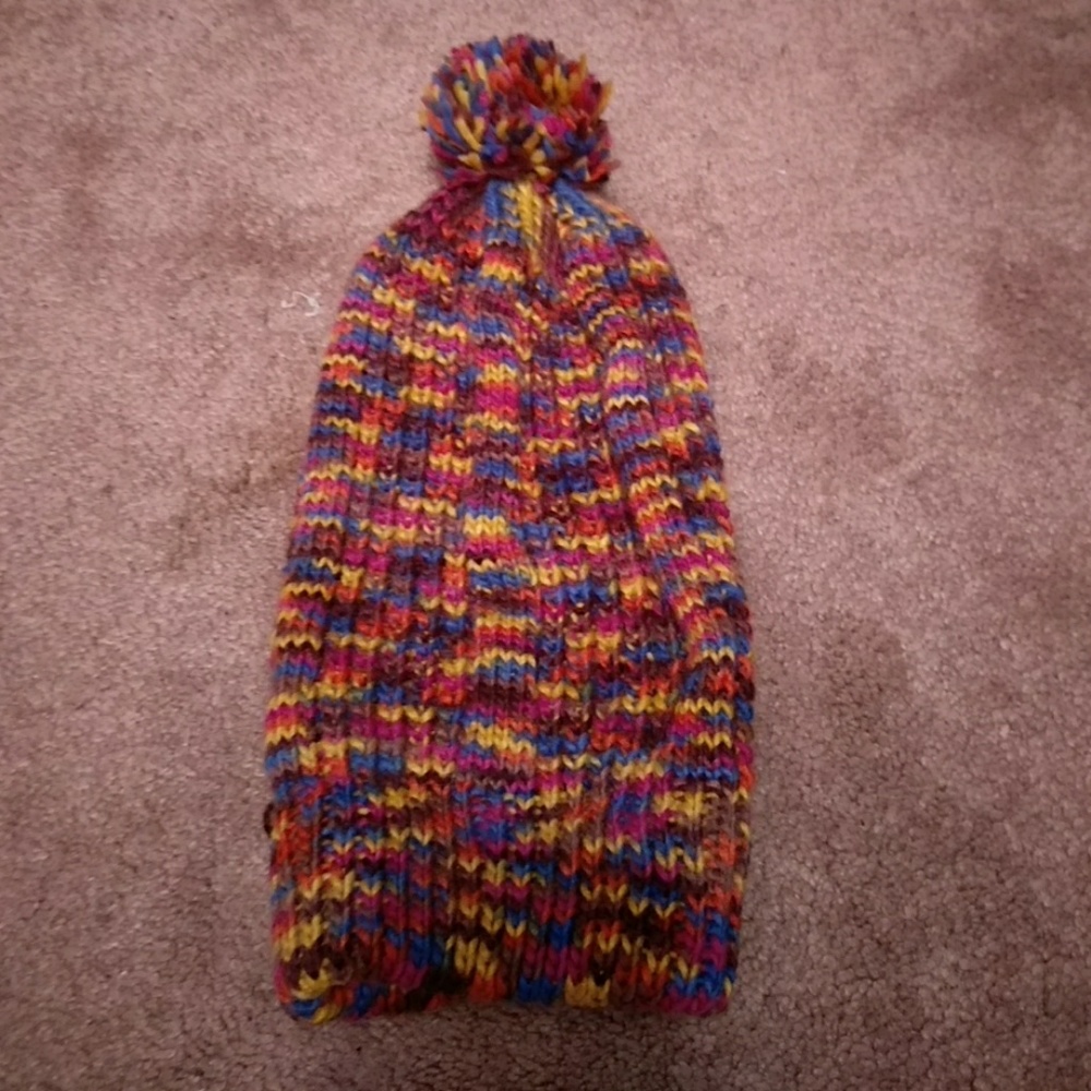 Multi colored beanie